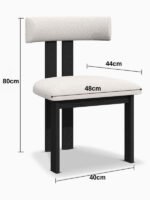 Odense İskandinav Ahşap Bohem Sandalye - Görsel 18