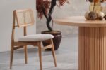 Odesa İskandinav Natural Ahşap Masa Sandalye Takımı 90x90 - Görsel 4