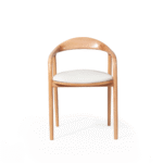 Olimpos İskandinav Natural Ahşap Masa Sandalye Takımı 100x100 - Görsel 17