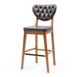 Olivya Ahşap Bar Sandalyesi - Görsel 6