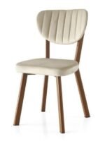 Olivya Sandalye, Ceviz Metal - Görsel 2