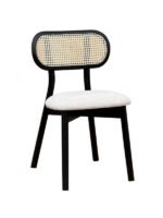 Orpheus Bambu Hasırlı Ahşap Sandalye