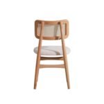 Pera Natural Ahşap Masa Sandalye Takımı 110x110 - Görsel 8