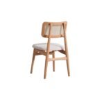 Pera Natural Ahşap Masa Sandalye Takımı 110x110 - Görsel 10