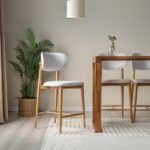 Polo Bohem Ahşap Bar Sandalyesi