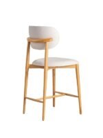 Polo Bohem Ahşap Bar Sandalyesi - Görsel 2