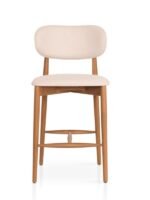 Polo Bohem Ahşap Bar Sandalyesi - Görsel 11