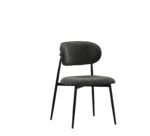 Polo Sandalye, Siyah Metal - Görsel 3