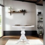 Ravello Baba Ayak Sabit Masa 90x90