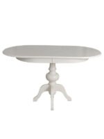 Rika Baba Ayak Oval Açılır Masa 80x120 - Görsel 11