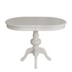 Rika Baba Ayak Oval Açılır Masa 90x130