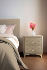 Ruby Gold Komodin, 2 Çekmeceli - Görsel 21