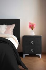 Ruby Silver Komodin, 2 Çekmeceli - Görsel 29