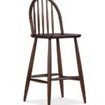 Rustica Ahşap Bar Sandalyesi