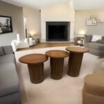 Savana İskandinav 3'lü Ahşap Zigon Sehpa - Görsel 6