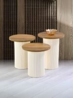 Savana İskandinav 3'lü Ahşap Zigon Sehpa - Görsel 19