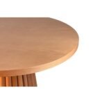 Seraphine İskandinav Natural Ahşap Masa Sandalye Takımı 110x110 - Görsel 5