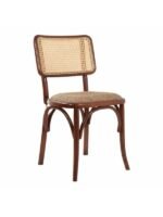 Sofa Hasırlı Ahşap İskandinav Sandalye - Görsel 3