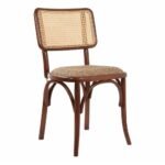 Sofa Hasırlı Ahşap İskandinav Sandalye - Görsel 5