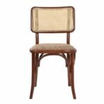 Sofa Hasırlı Ahşap İskandinav Sandalye - Görsel 6