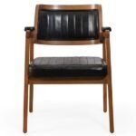 Tokyo Kolçaklı Ahşap Sandalye