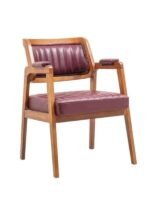 Tokyo Kolçaklı Ahşap Sandalye - Görsel 7