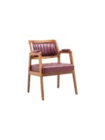 Tokyo Kolçaklı Ahşap Sandalye - Görsel 9