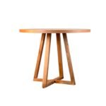 Tokyo Natural Ahşap Masa Sandalye Takımı 110x110 - Görsel 4