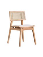 Tokyo Natural Ahşap Masa Sandalye Takımı 110x110 - Görsel 5