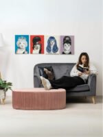 Velutto Lungo Lounge Puf