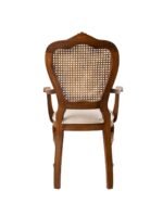 Versailes Hazeranlı Kolçaklı Oymalı Klasik Ahşap Sandalye - Görsel 8