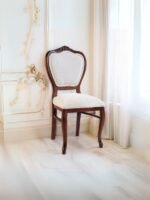 Versailes Klasik Ahşap İşlemeli Sandalye