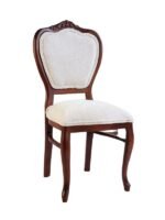 Versailes Klasik Ahşap İşlemeli Sandalye - Görsel 2