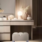 Vetra Mini Silver Royal Sandıklı Dekoratif Puf