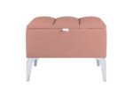 Vetra Mini Silver Royal Sandıklı Dekoratif Puf - Görsel 14