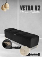 Vetra V2 Sandıklı Bench Puf - Görsel 2