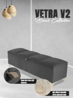 Vetra V2 Sandıklı Bench Puf - Görsel 19