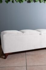 Vetra V2 Sandıklı Bench Puf, Ceviz - Görsel 11