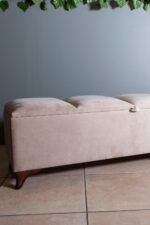 Vetra V2 Sandıklı Bench Puf, Ceviz - Görsel 17