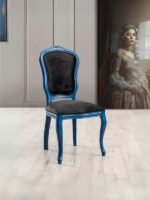 Victoria Ahşap Oymalı Country Sandalye - Görsel 13