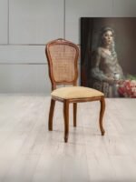 Victoria Hazeranlı Ahşap Oymalı Country Sandalye