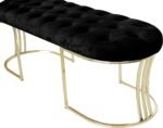 Viego Gold Bench Puf - Görsel 6