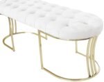 Viego Gold Bench Puf - Görsel 12