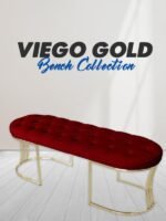 Viego Gold Bench Puf - Görsel 25