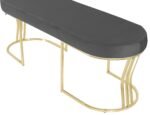 Viego Gold Smooth Bench Puf - Görsel 22