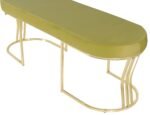 Viego Gold Smooth Bench Puf - Görsel 28