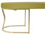Viego Gold Smooth Bench Puf - Görsel 30