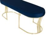 Viego Gold Smooth Bench Puf - Görsel 40