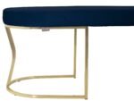Viego Gold Smooth Bench Puf - Görsel 42