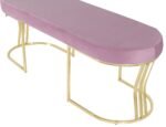 Viego Gold Smooth Bench Puf - Görsel 46